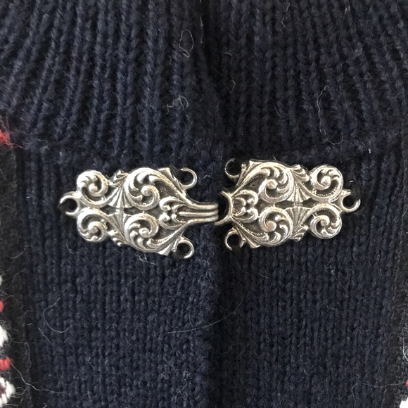 A.S Evebøfoss 100% WOOL NORDIC Sweater EUC Sz 42 - Picture 4 of 7